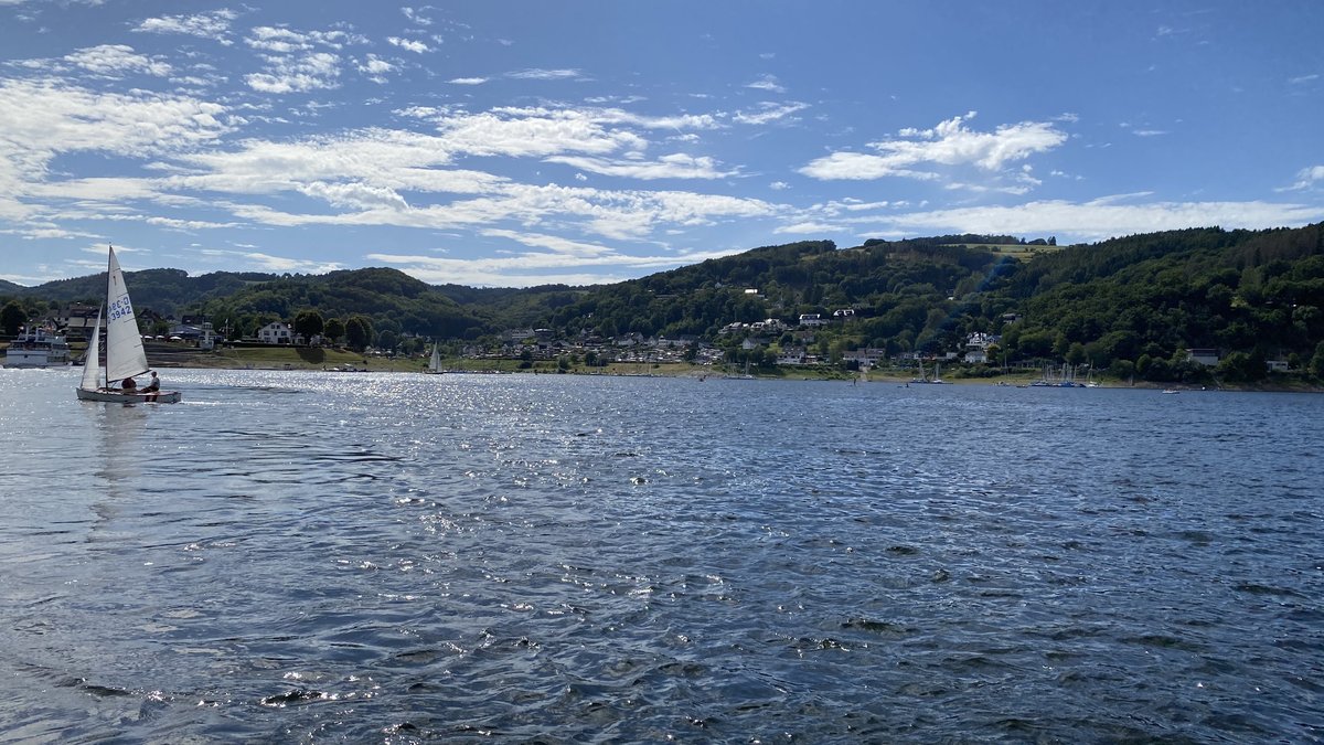 Segeln auf dem Rursee